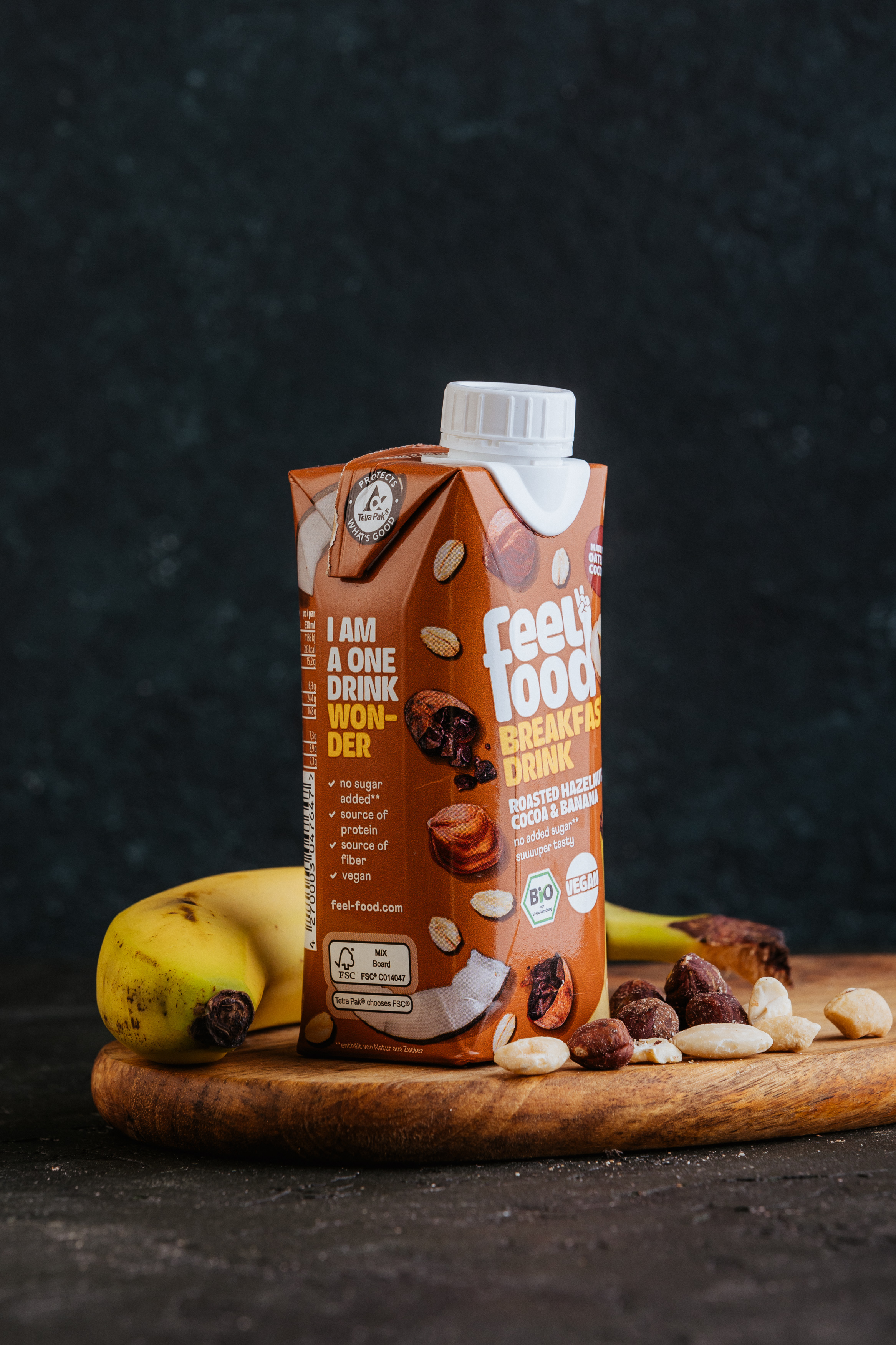 Breakfast Drink - Hazelnut, Cocoa, Banana Breakfast Drink - Hazelnut, Cocoa, Banana